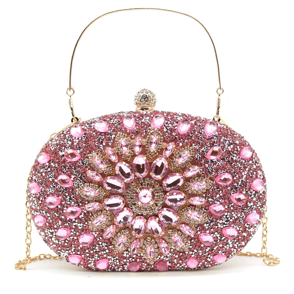 Rhinestone Evening Clutch Purses for Women Wedding Clutch Party Purses Bridal Diamonds Clutch Prom Cocktail Handbags