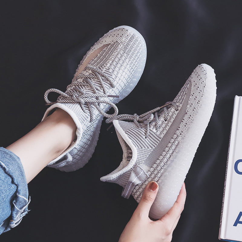 Breathable Trendy Sneakers for Women - Casual Running Shoes