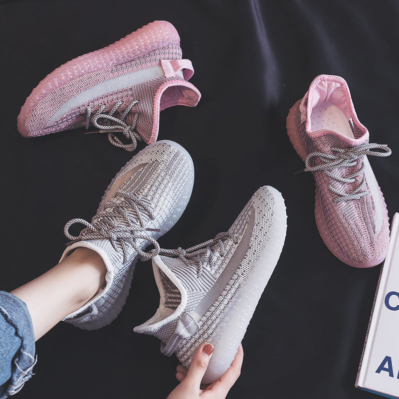 Breathable Trendy Sneakers for Women - Casual Running Shoes