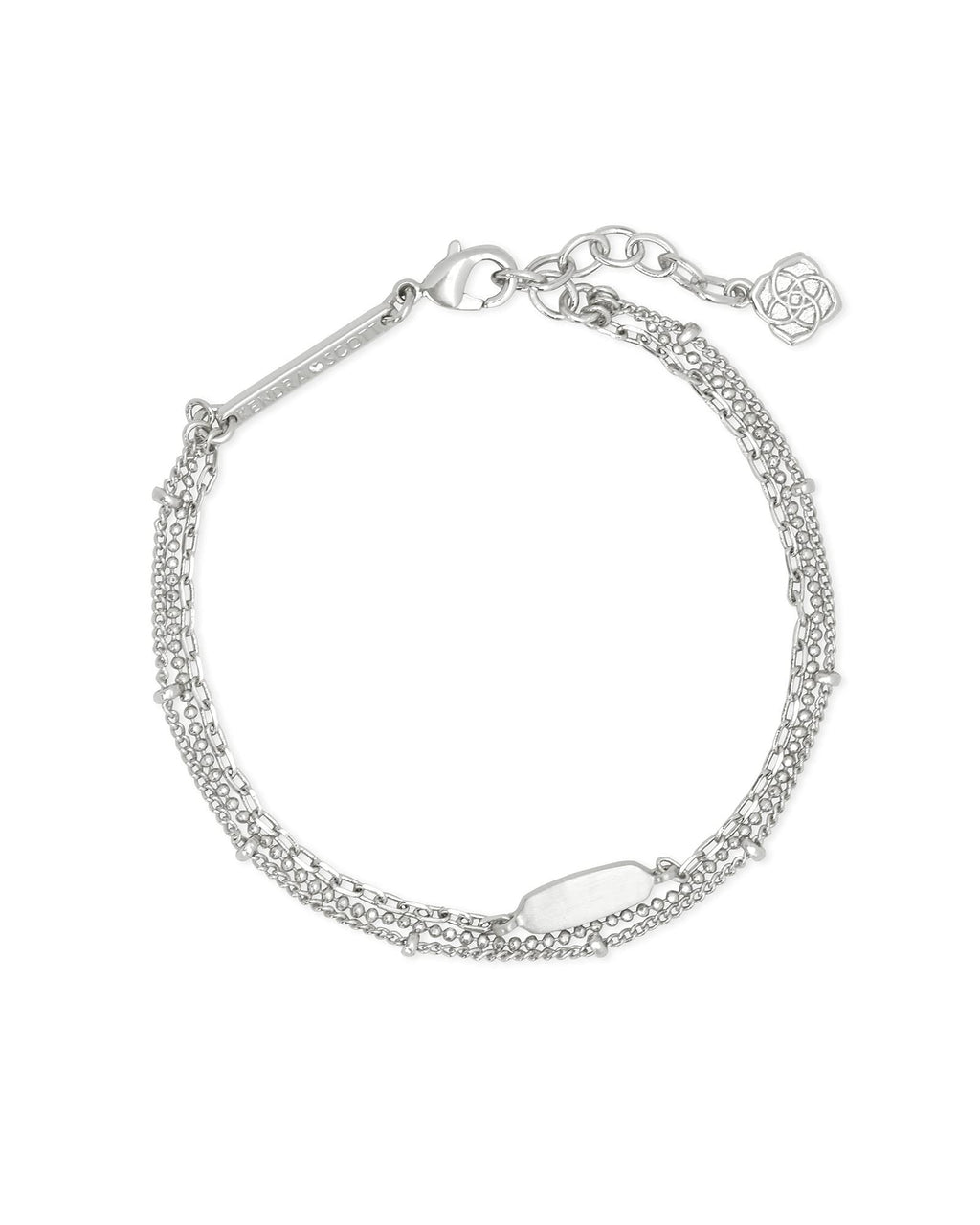 Kendra Scott Fern Multistrand Bracelet in Silver-Plated Brass Fashion Jewelry for Women