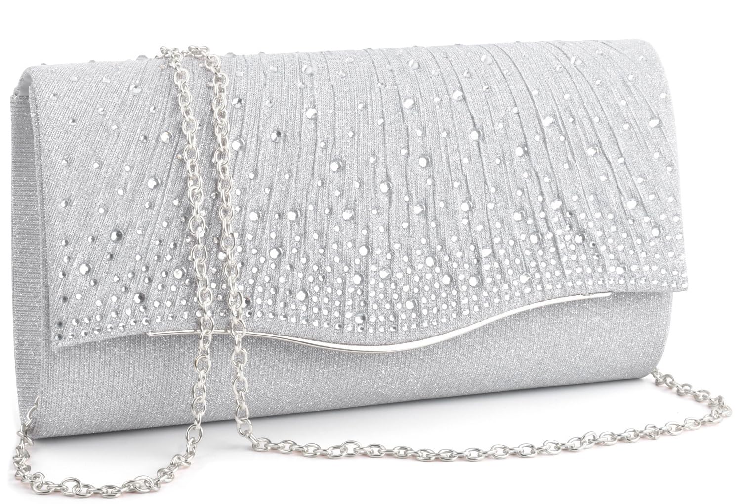 Clutch Purses for Women Evening Handbags for Formal Wedding Party Cocktail Prom Crossbody Shoulder Envelope Bag