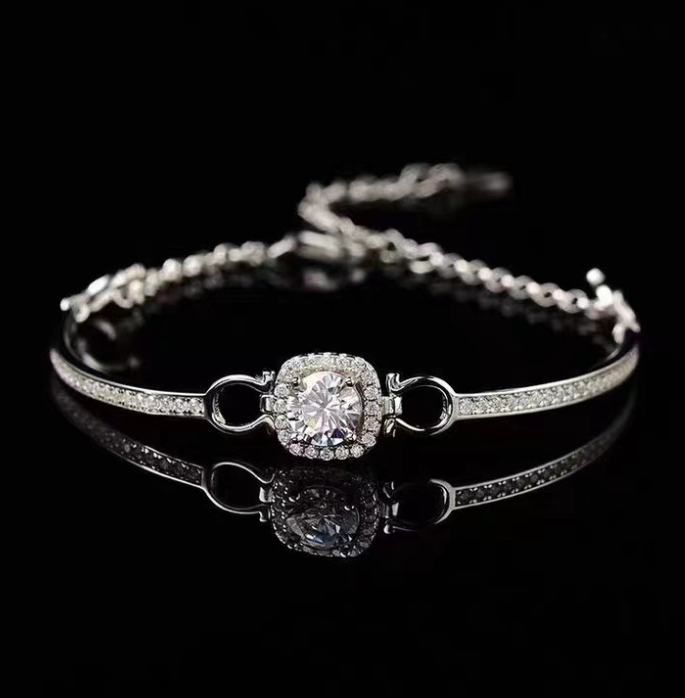 Ladies Fashion Sterling Silver Bracelet