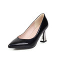 Pointed Toe Chunky Heel Shoes for Women