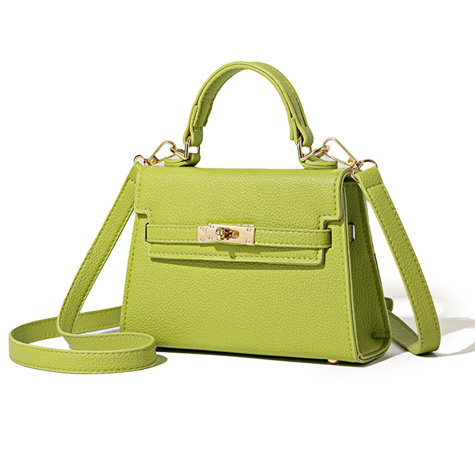 Crossbody Purse for Women Purses for Women Crossbody Bag，Ladies Elegant Handbag Suitable for Work Travel & Gift (light green)