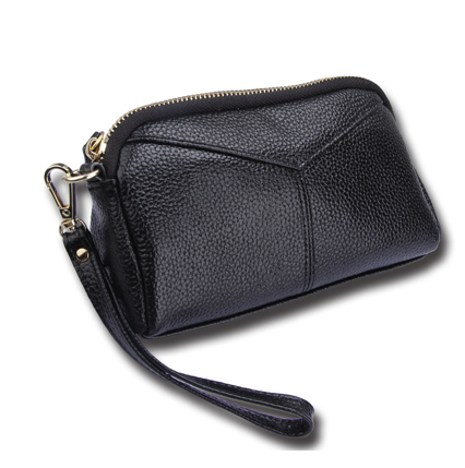 Genuine Leather Coin Purse and Clutch Wallet